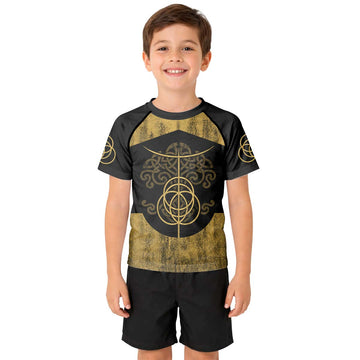  Elden Ring Erdtree Symbol Kid Rash Guard