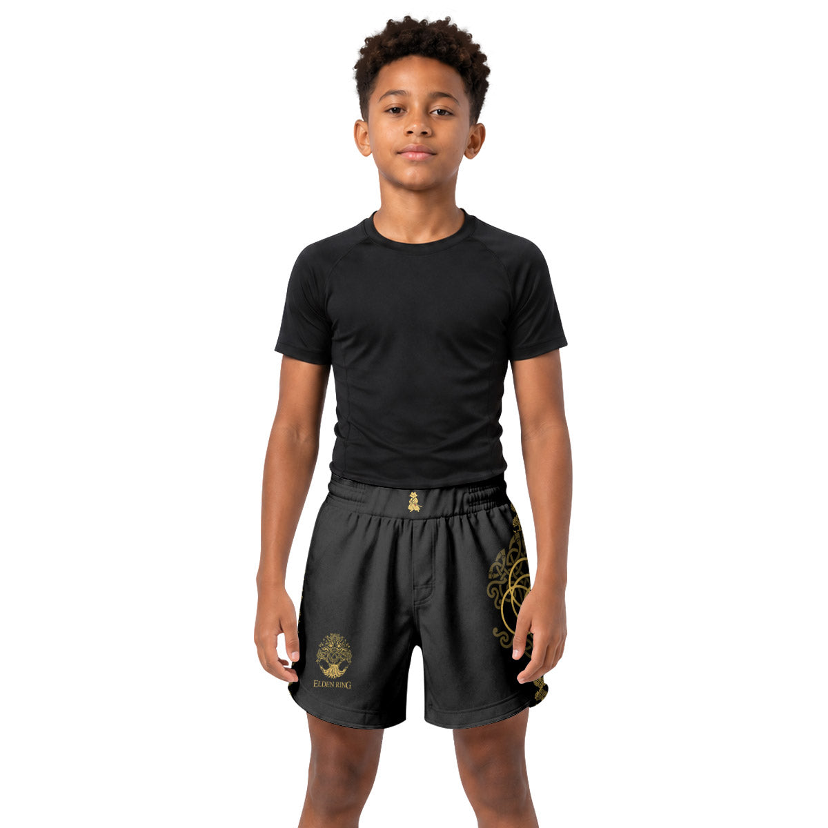 Elden Ring Erdtree Symbol Kids Grappling Shorts
