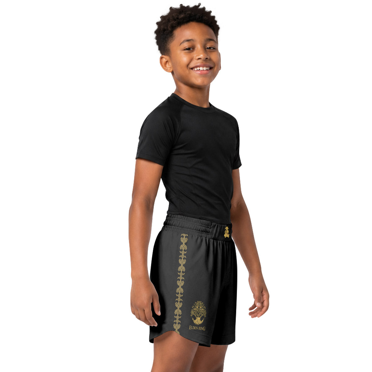 Elden Ring Erdtree Symbol Kids Grappling Shorts