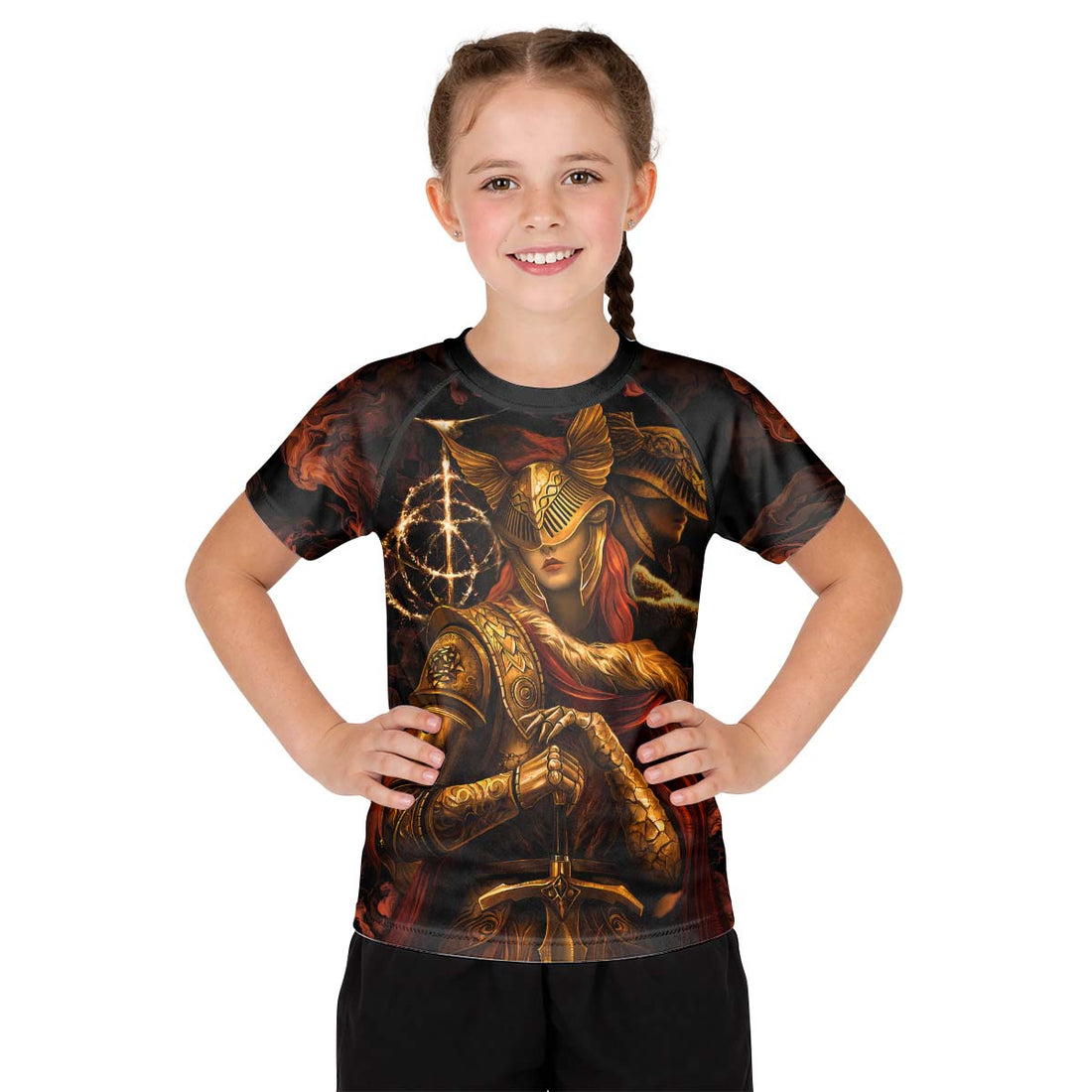  Elden Ring Malenia Kid Rash Guard