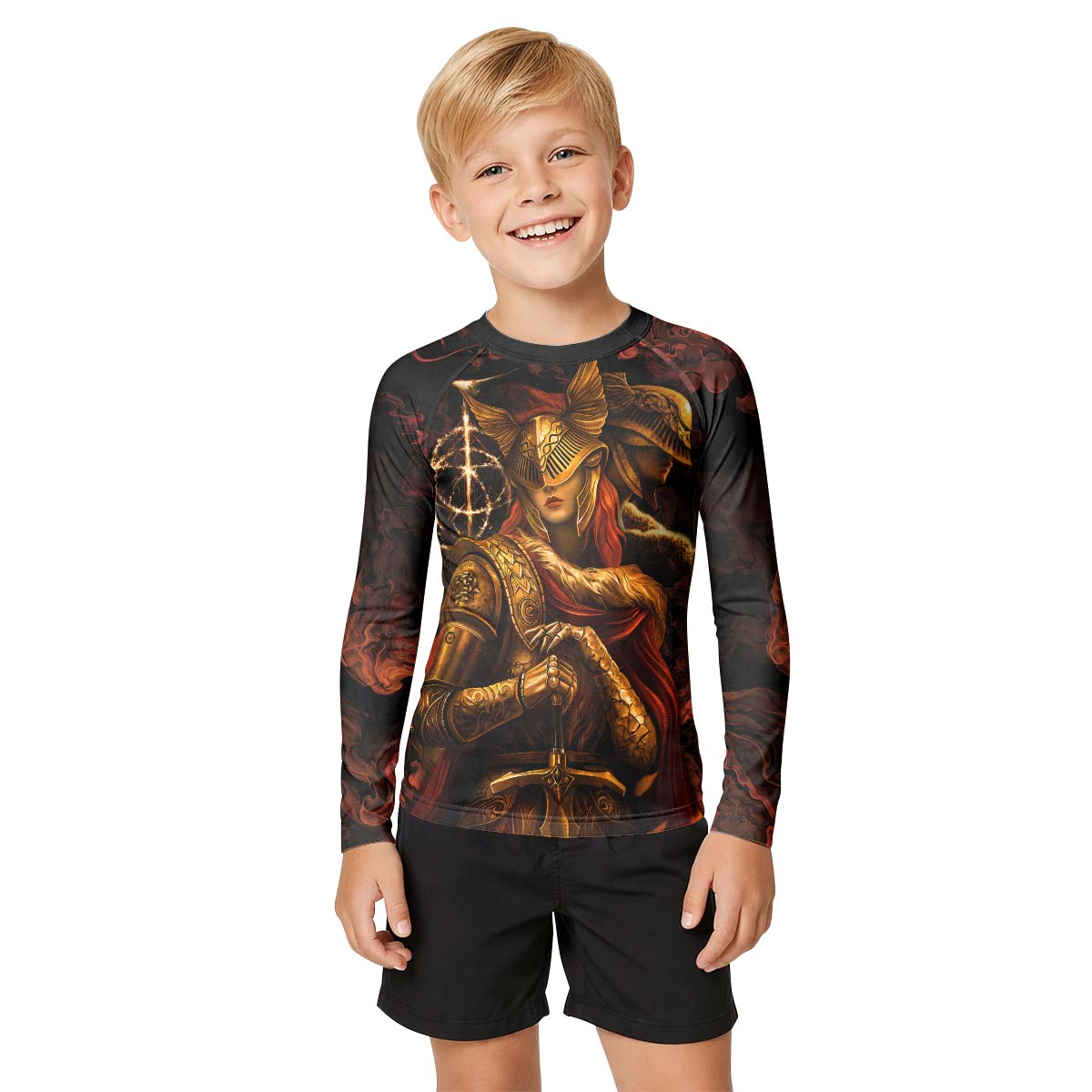  Elden Ring Malenia Kid Rash Guard