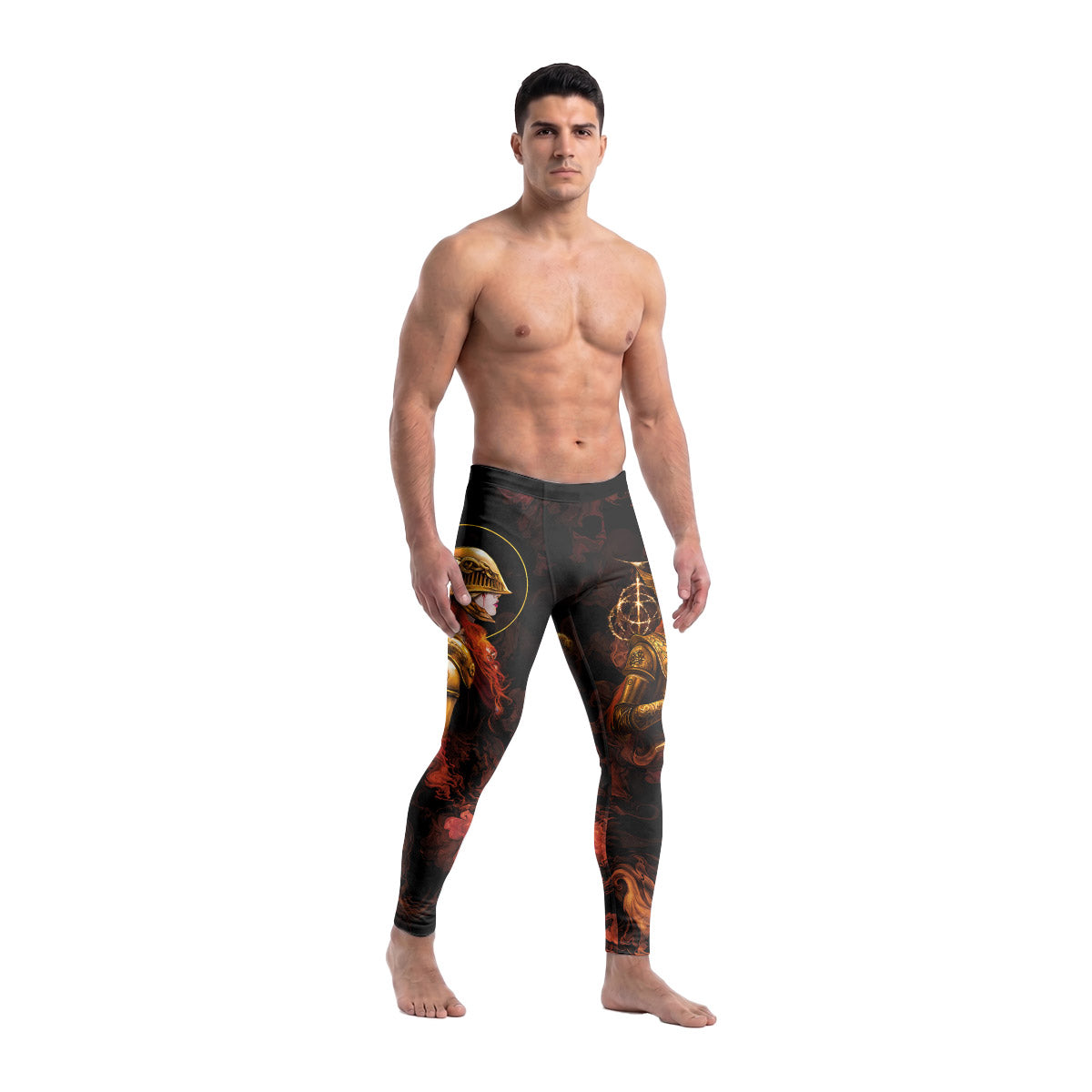  Elden Ring Malenia Men's Compression Leggings