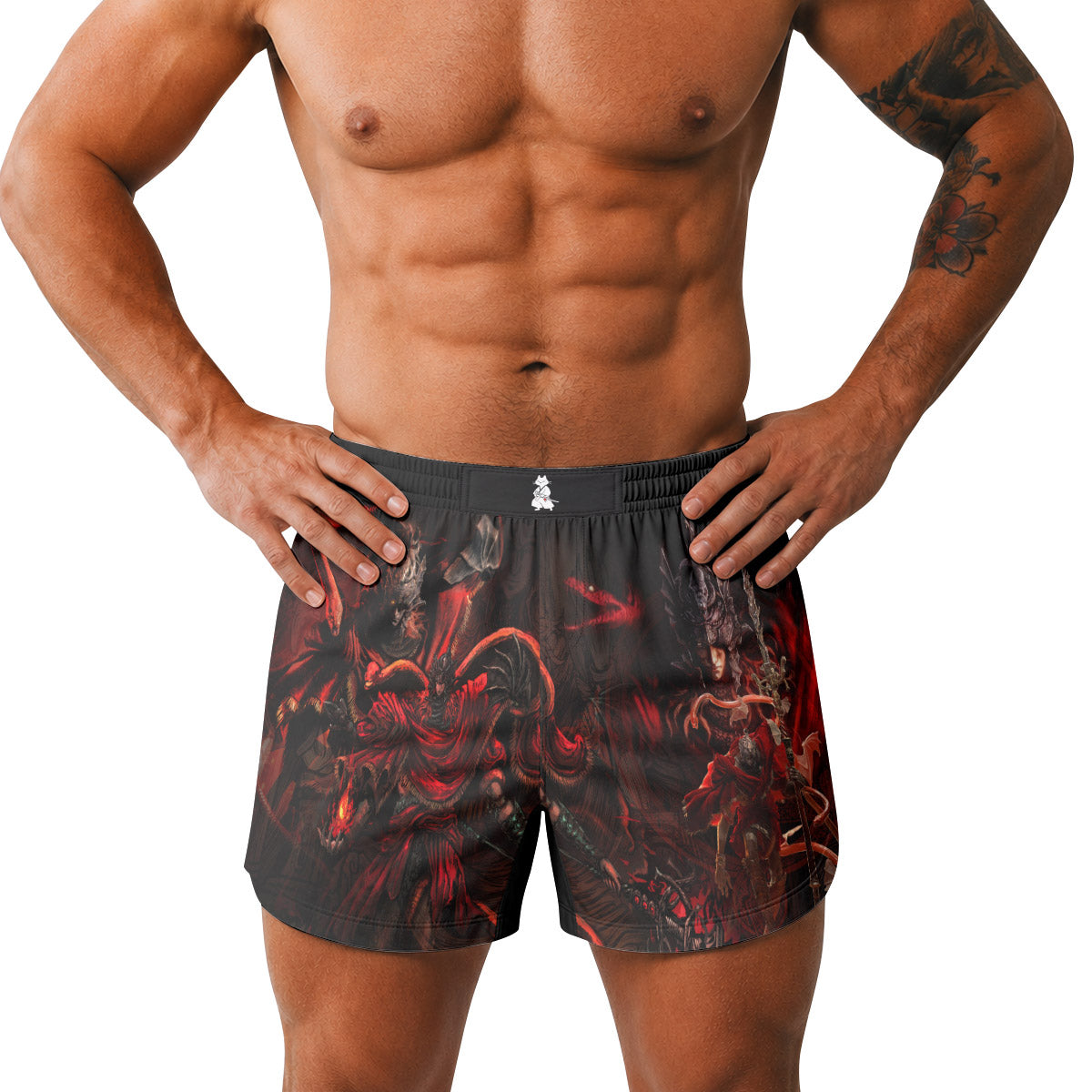 Elden Ring Messmer The Impaler Grappling Shorts