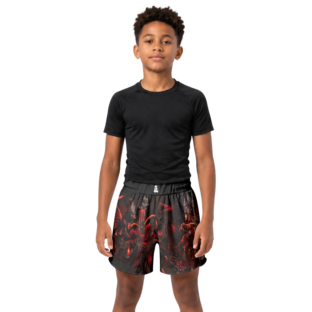 Elden Ring Messmer The Impaler Kids Grappling Shorts