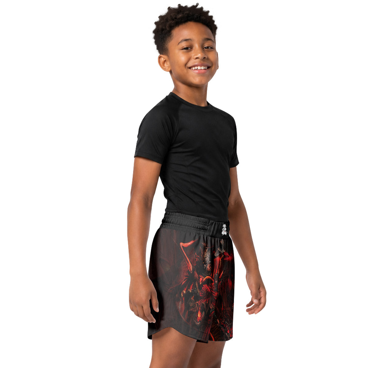 Elden Ring Messmer The Impaler Kids Grappling Shorts