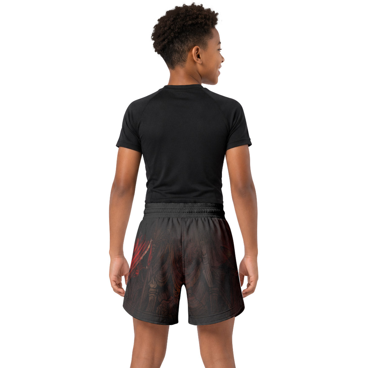 Elden Ring Messmer The Impaler Kids Grappling Shorts
