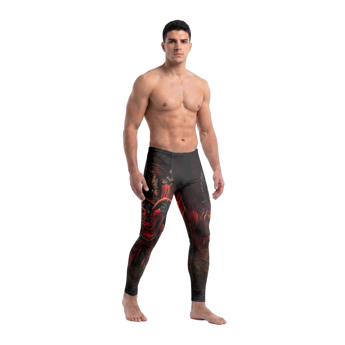  Elden Ring Messmer The Impaler Men's Compression Leggings