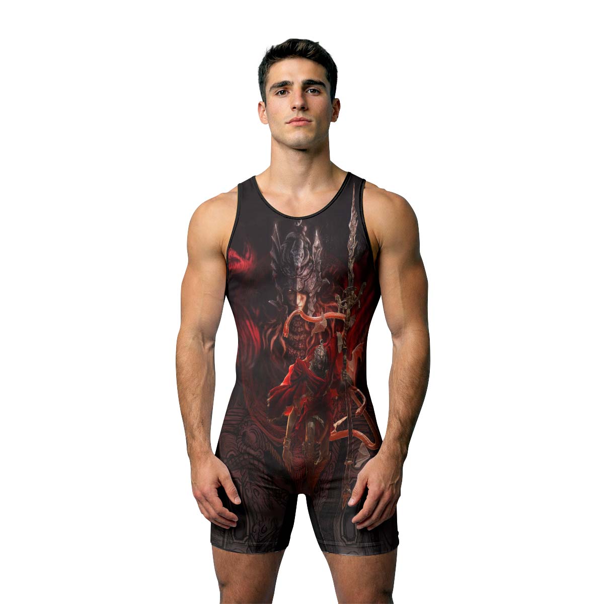  Elden Ring Messmer The Impaler Wrestling Singlet