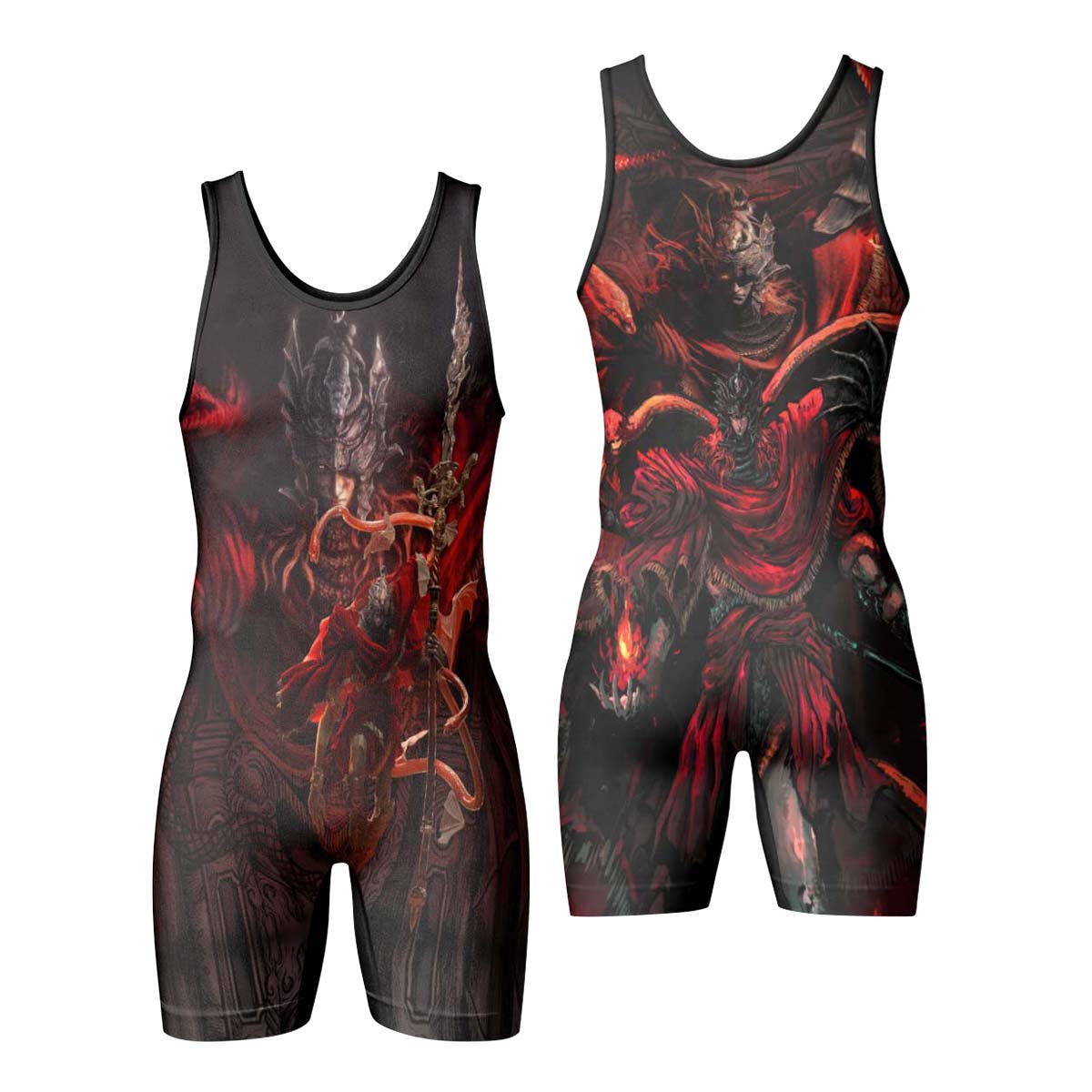  Elden Ring Messmer The Impaler Wrestling Singlet