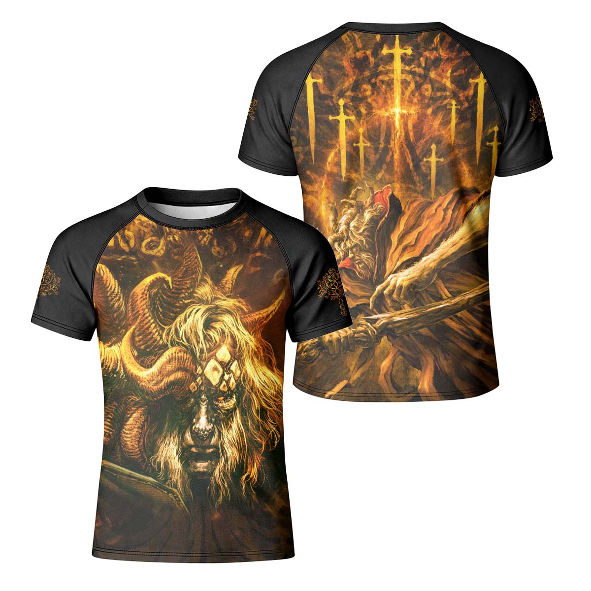  Elden Ring Morgott The Omen King Kid Rash Guard