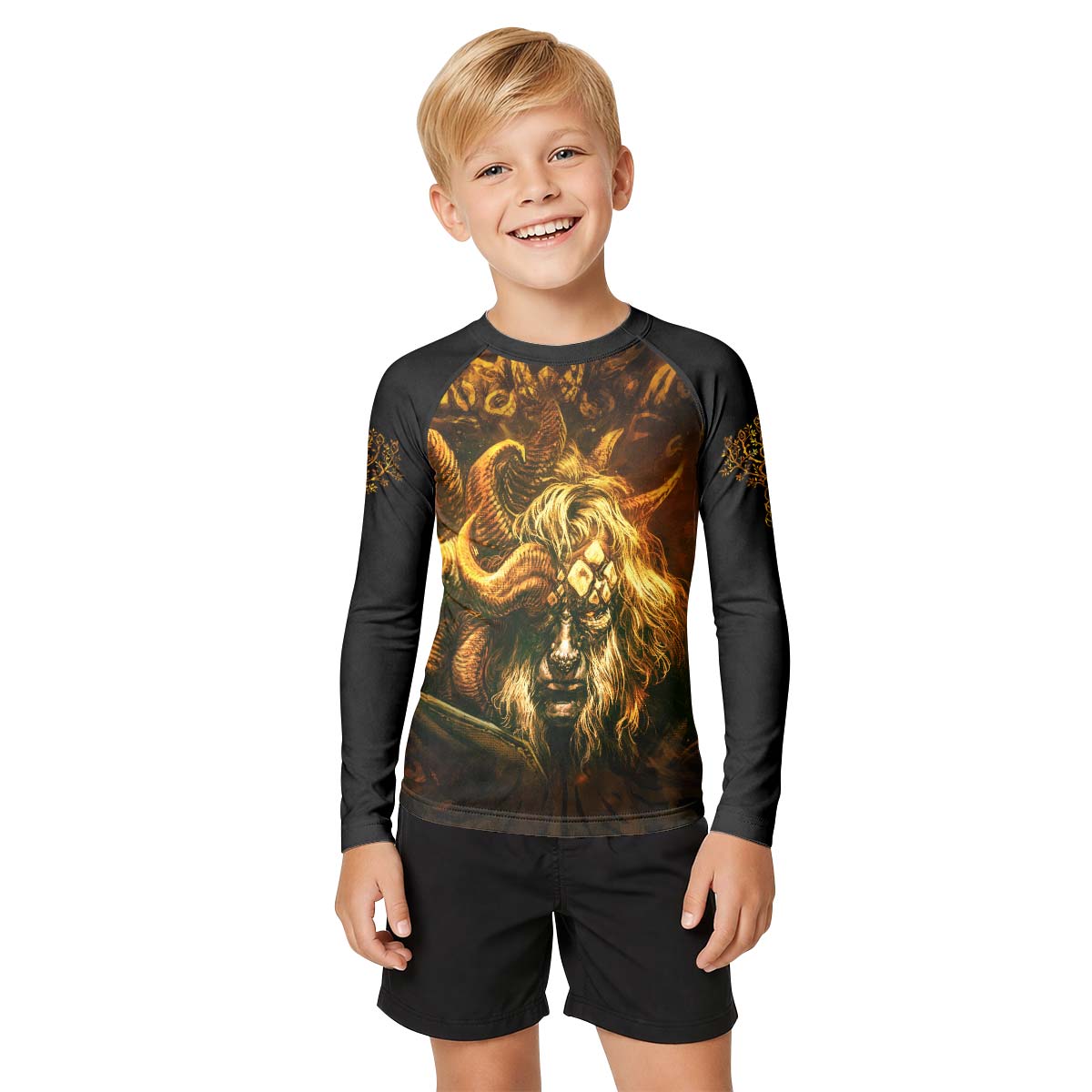 Elden Ring Morgott The Omen King Kid Rash Guard