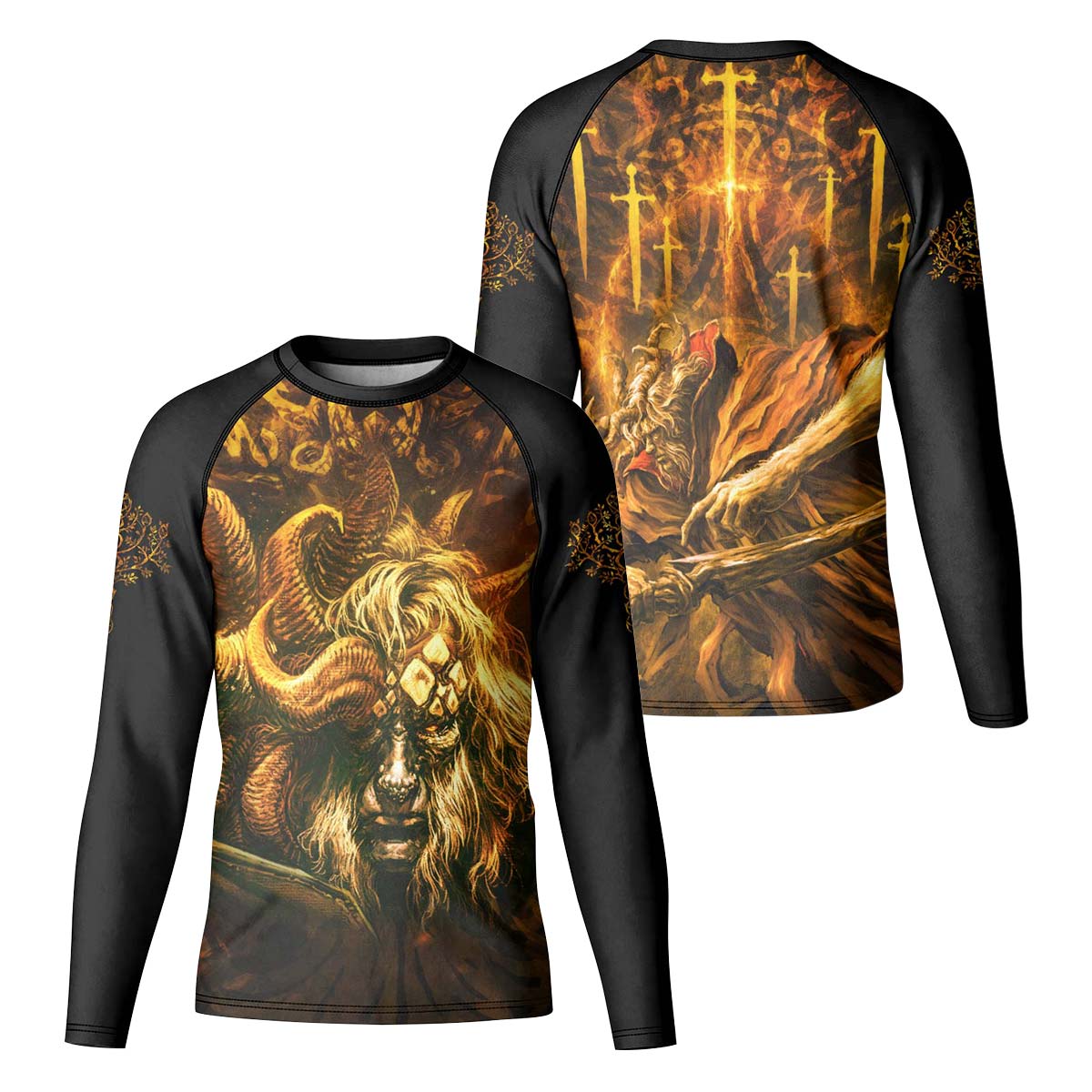 Elden Ring Morgott The Omen King Kid Rash Guard
