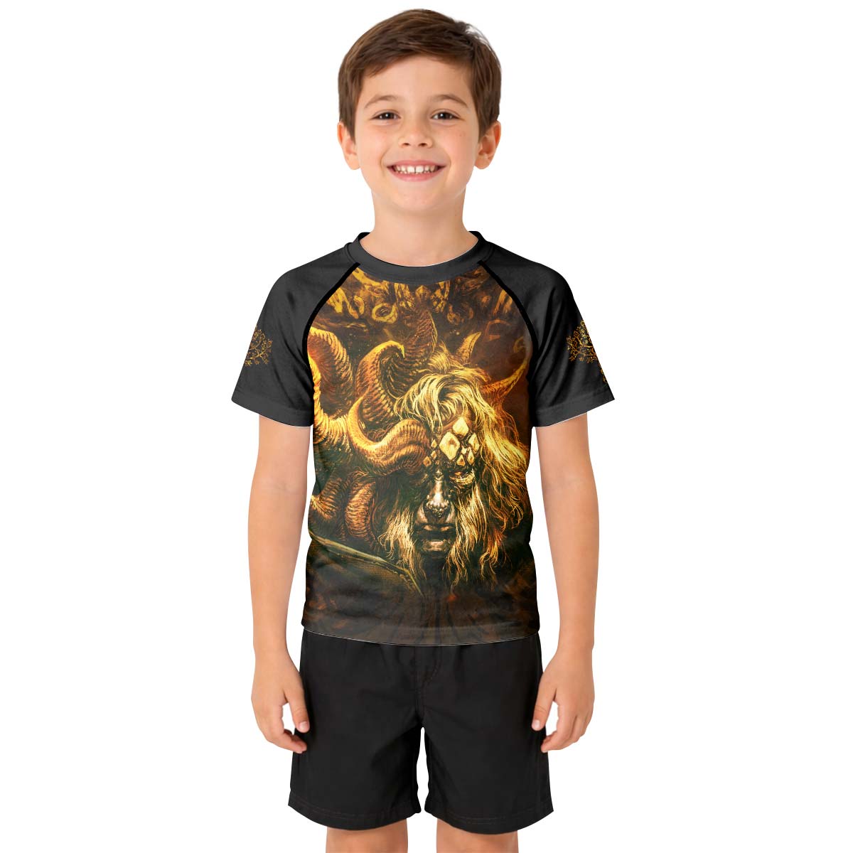  Elden Ring Morgott The Omen King Kid Rash Guard