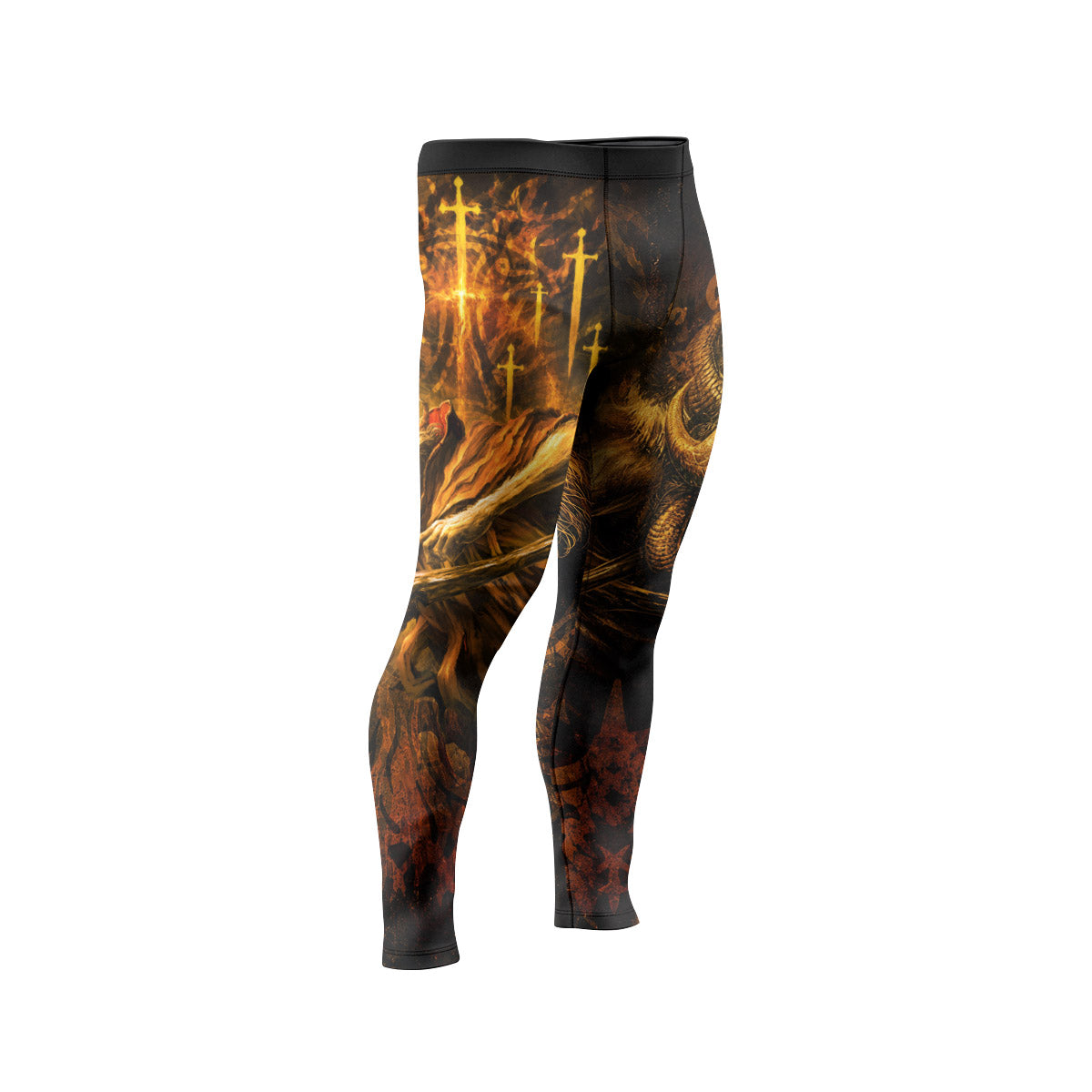  Elden Ring Morgott The Omen King Men's Compression Leggings