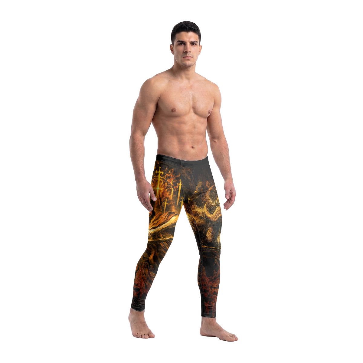  Elden Ring Morgott The Omen King Men's Compression Leggings