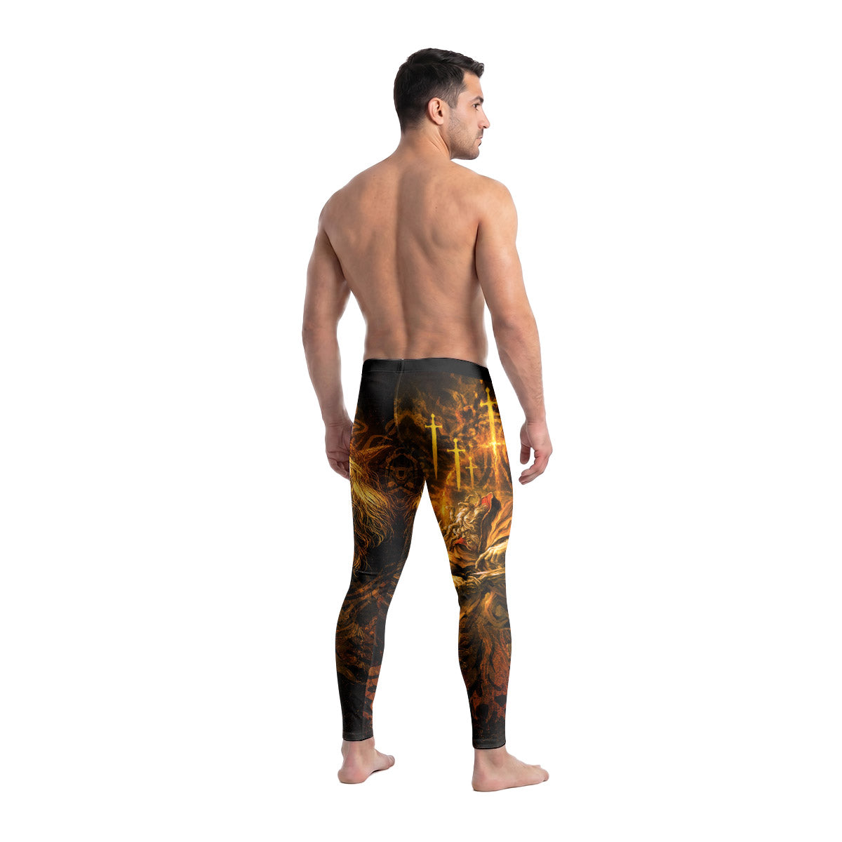  Elden Ring Morgott The Omen King Men's Compression Leggings