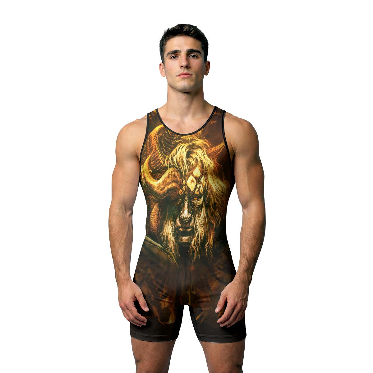  Elden Ring Morgott The Omen King Wrestling Singlet