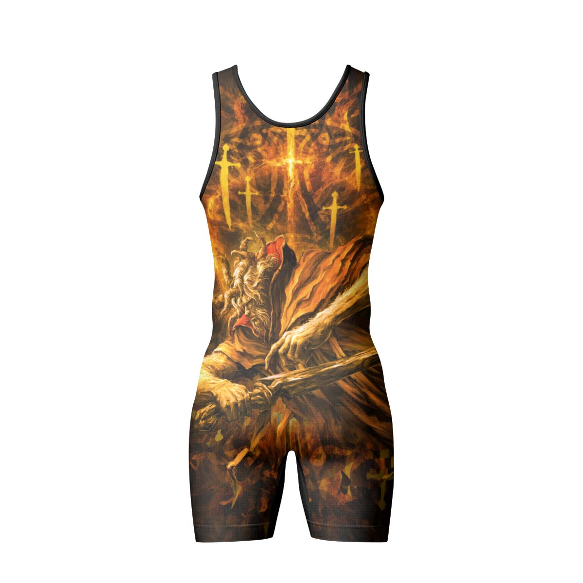 Elden Ring Morgott The Omen King Wrestling Singlet