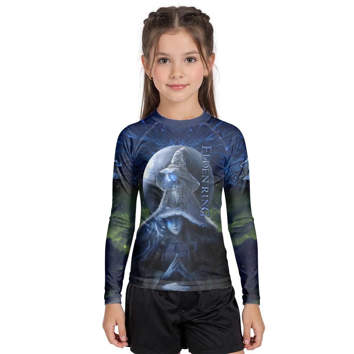  Elden Ring Ranni Kid Rash Guard