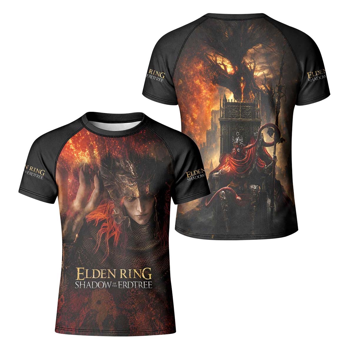  Elden Ring Shadow of Erdtree Kid Rash Guard