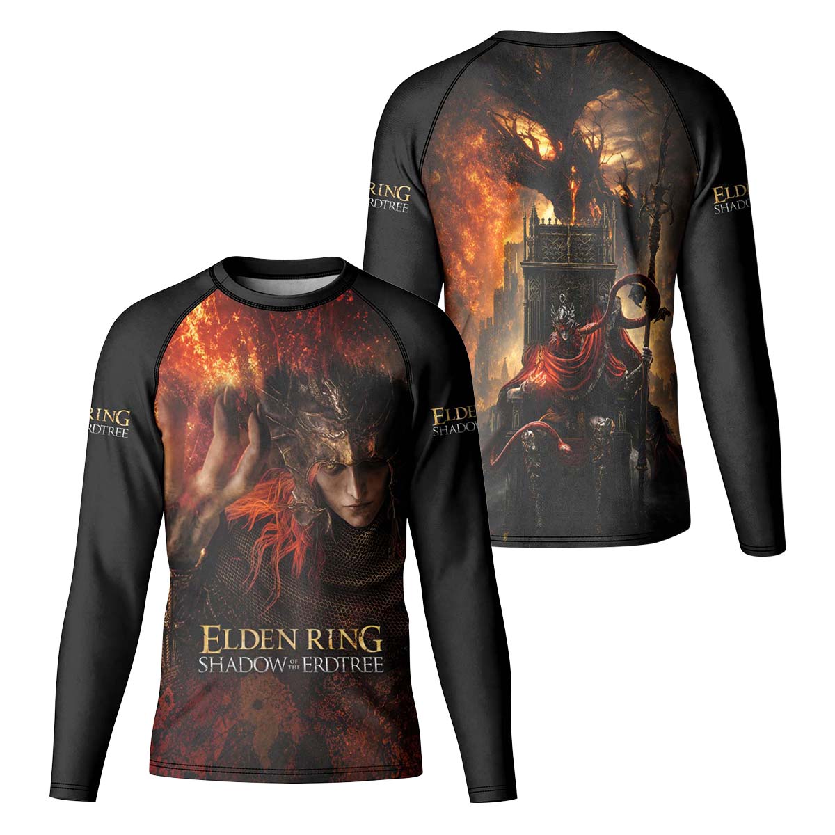  Elden Ring Shadow of Erdtree Kid Rash Guard