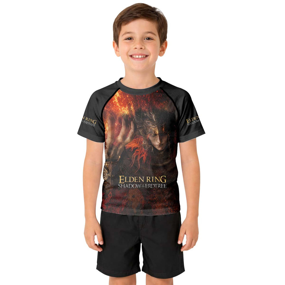  Elden Ring Shadow of Erdtree Kid Rash Guard