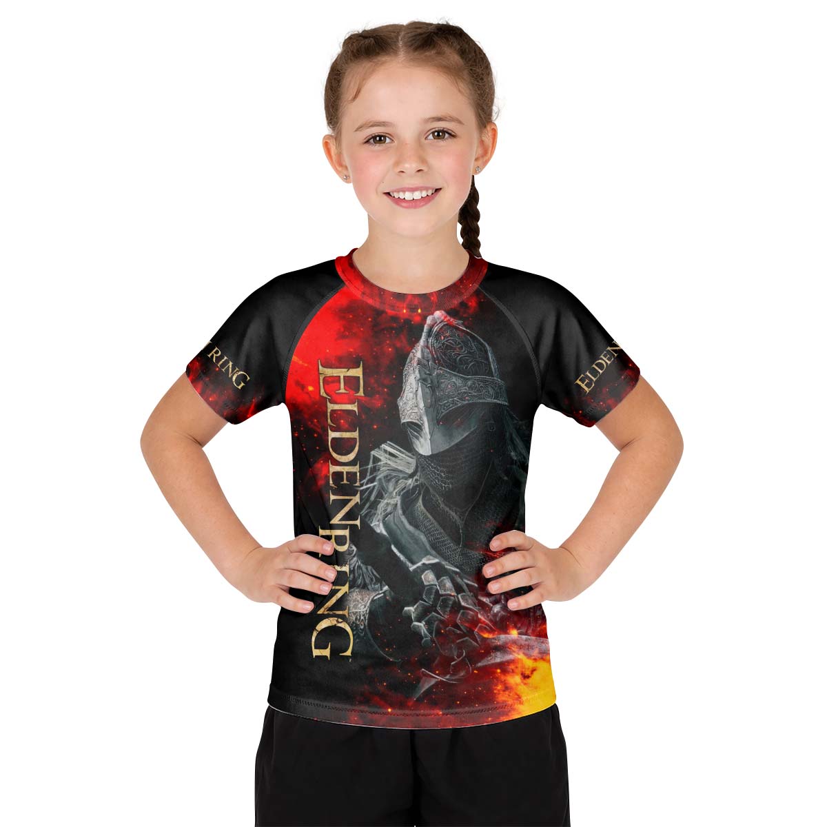  Elden Ring Tarnished Kid Rash Guard