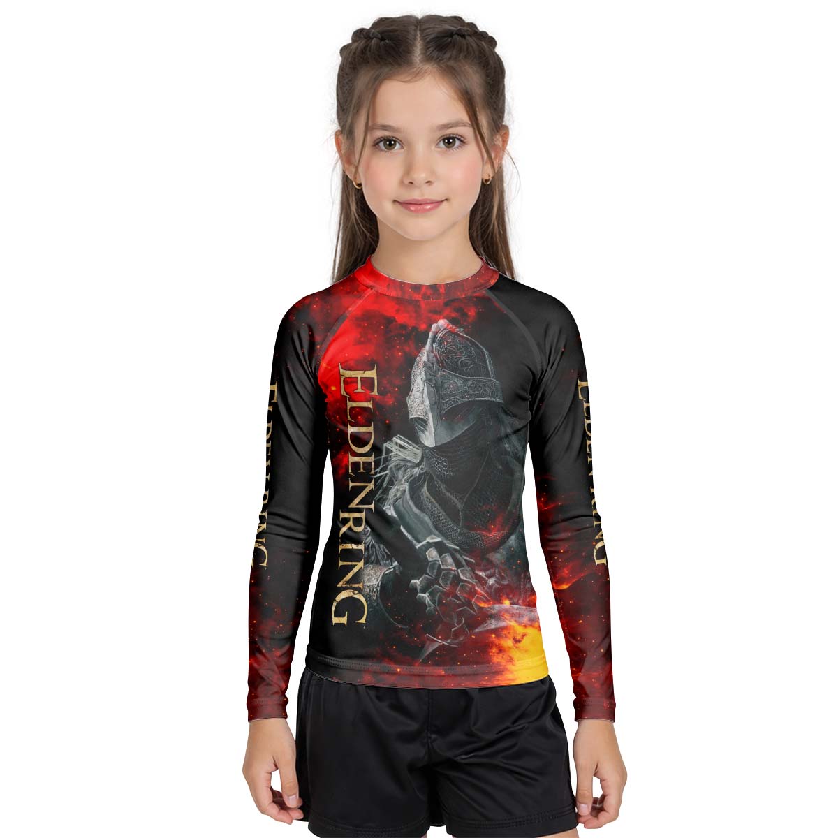 Elden Ring Tarnished Kid Rash Guard