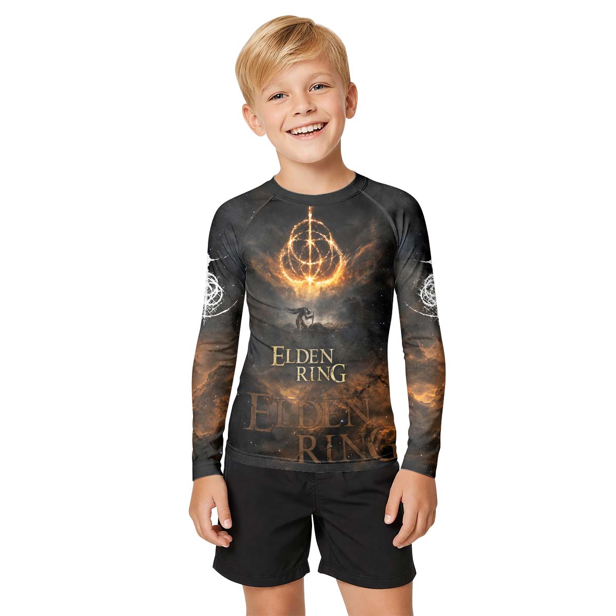  Elden Ring Kid Rash Guard