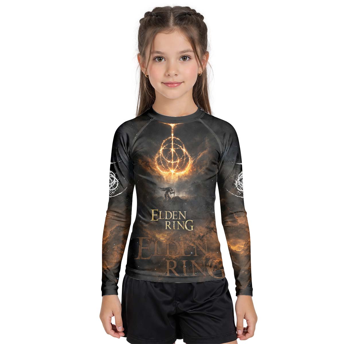  Elden Ring Kid Rash Guard