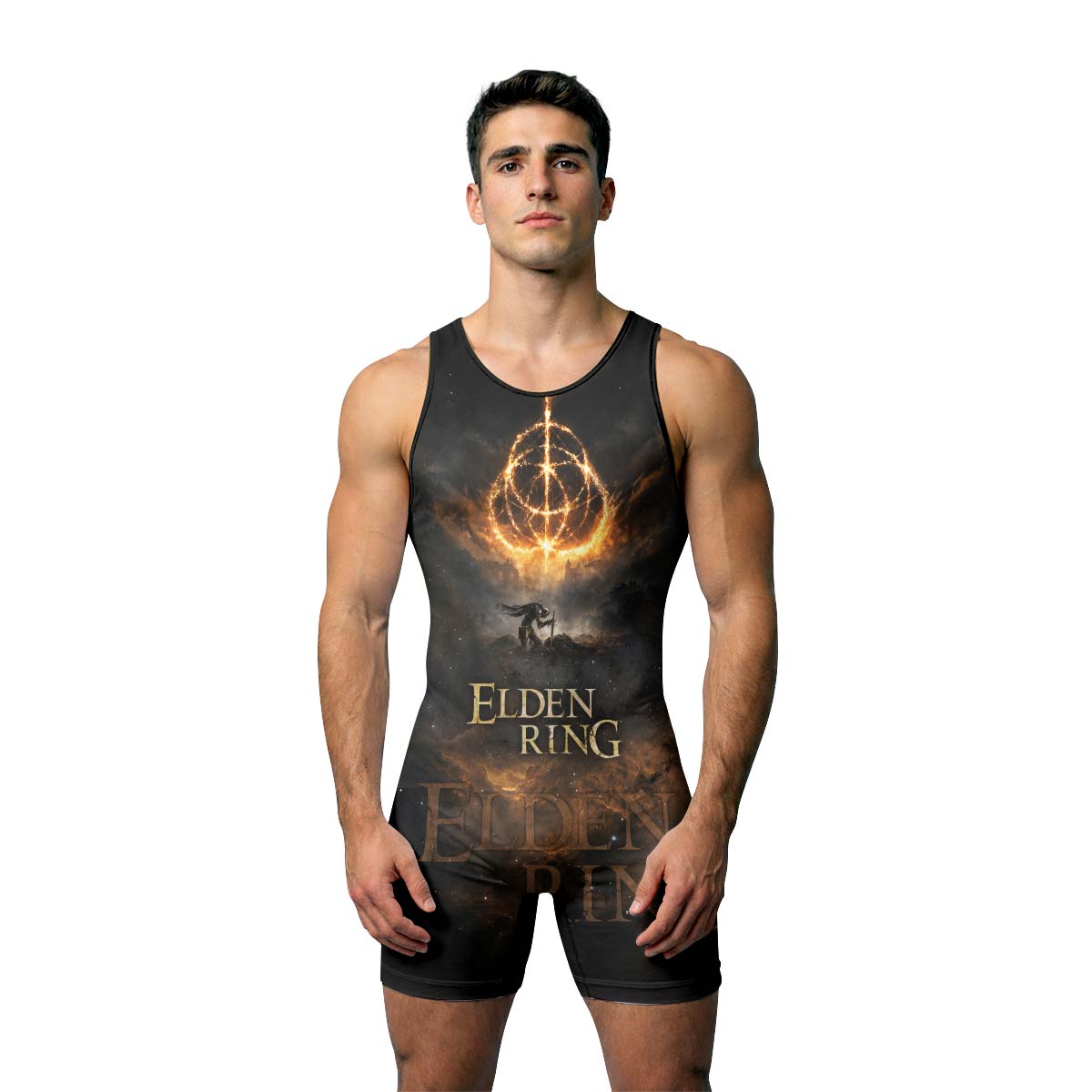  Elden Ring Wrestling Singlet