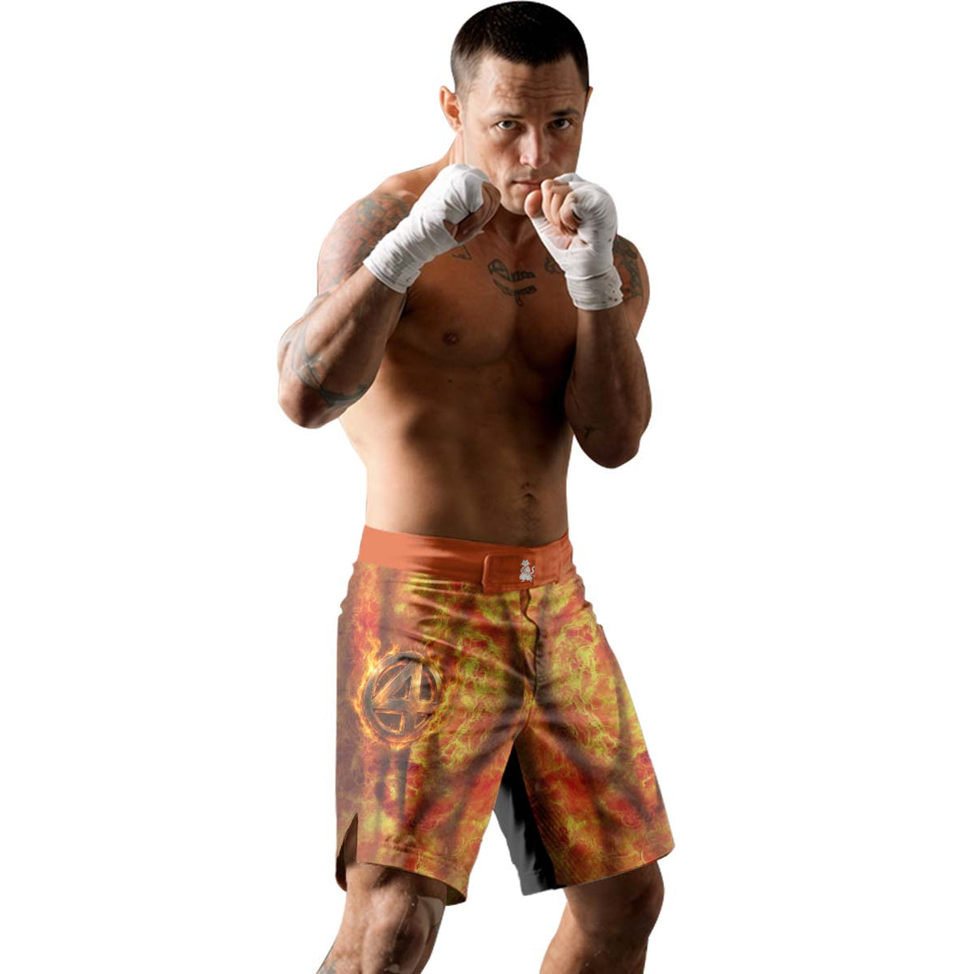 Fantastic 4 Human Torch Fight Shorts