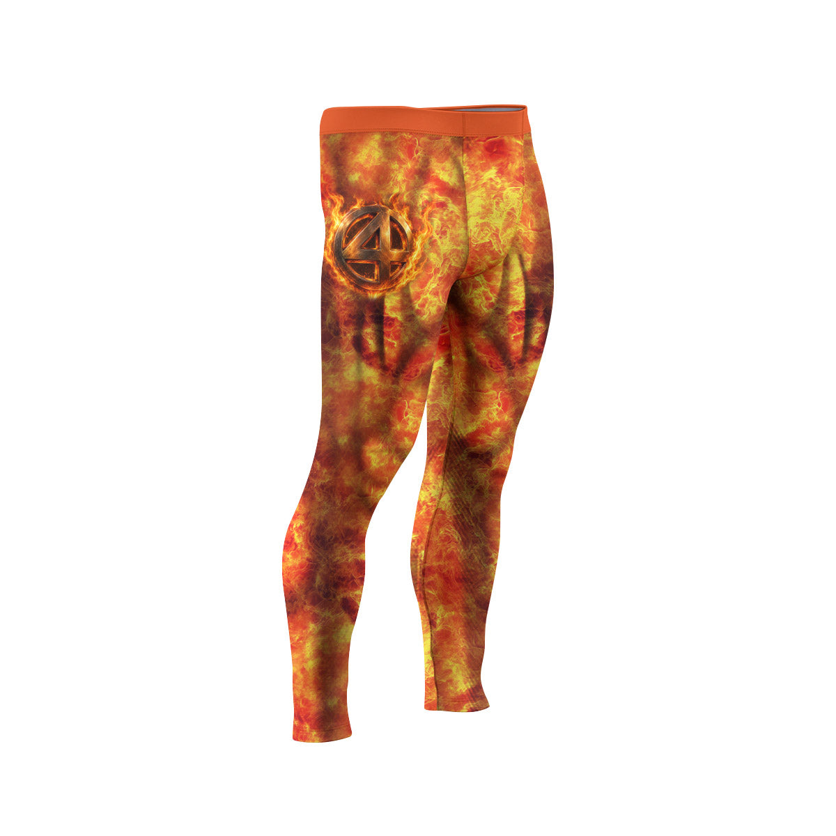 Fantastic 4 Human Torch Men's Compression Leggings