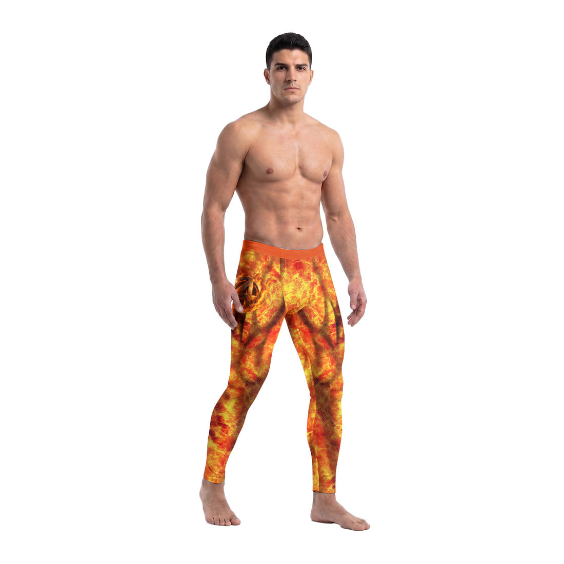 Fantastic 4 Human Torch Men's Compression Leggings