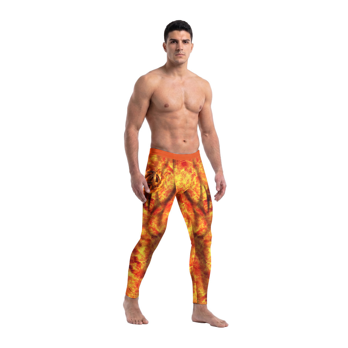 Fantastic 4 Human Torch Men's Compression Leggings