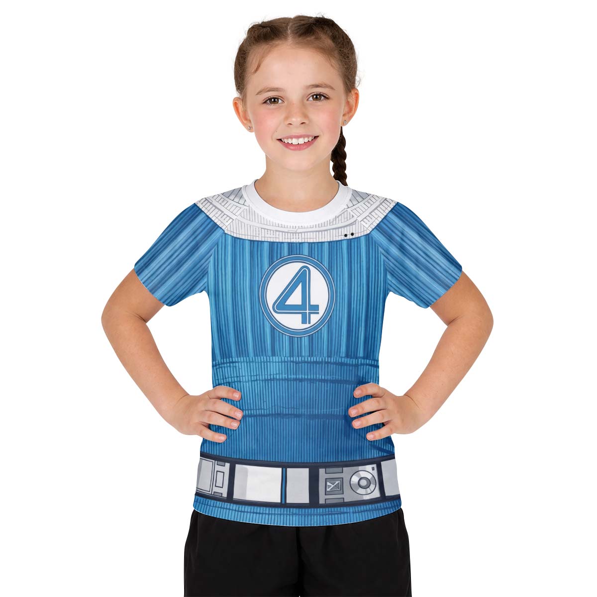  Fantastic 4 Invisible Women Kid Rash Guard
