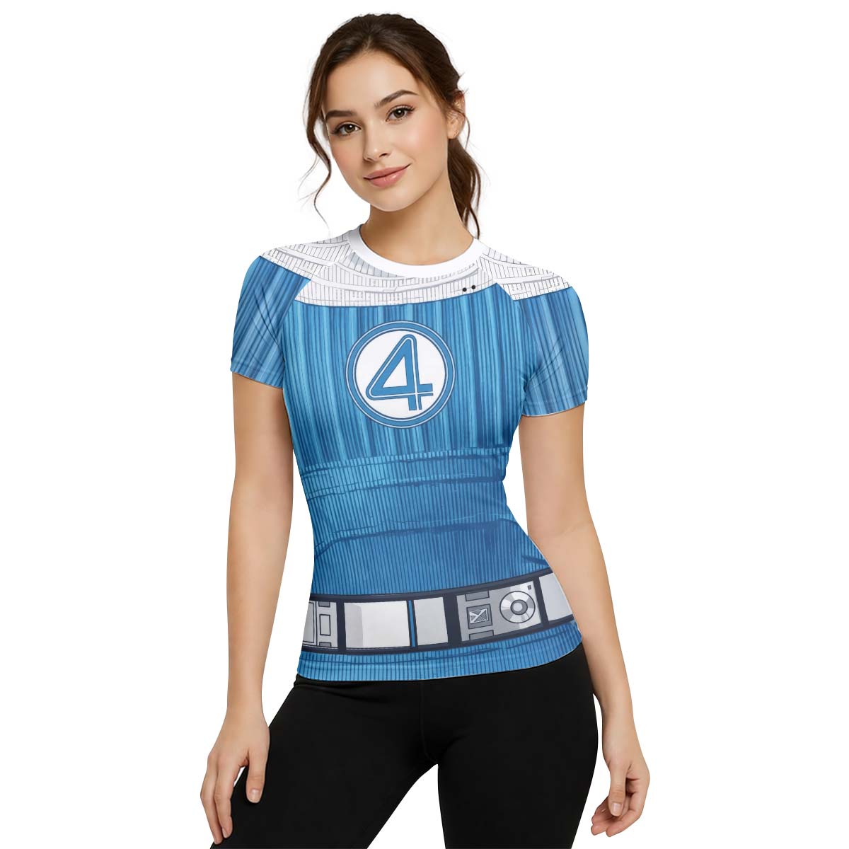  Fantastic 4 Invisible Women Rash Guard