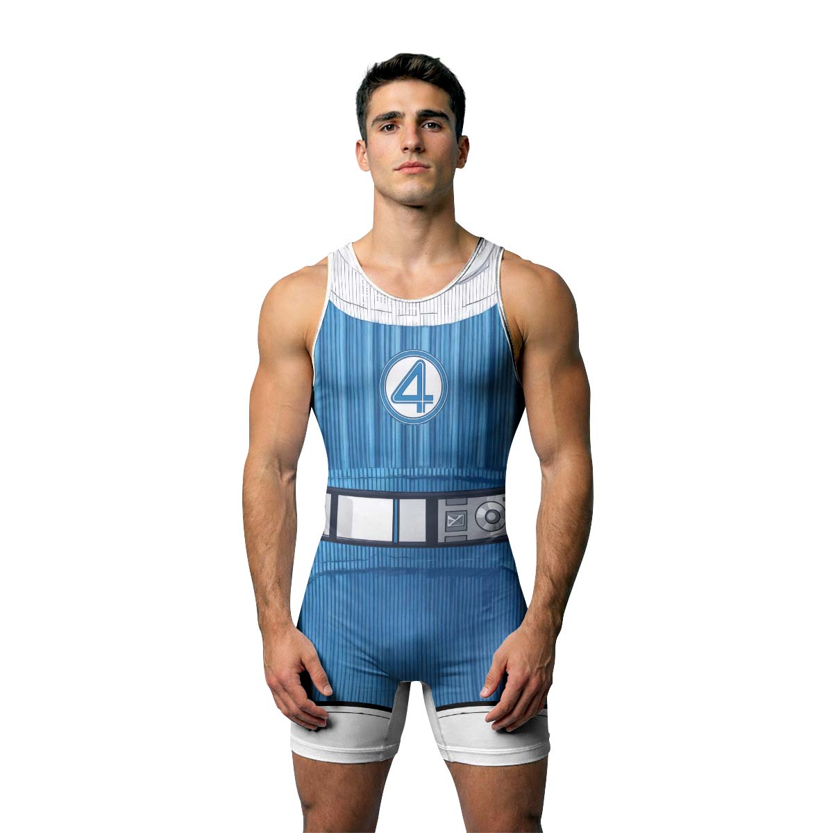  Fantastic 4 Invisible Women Wrestling Singlet