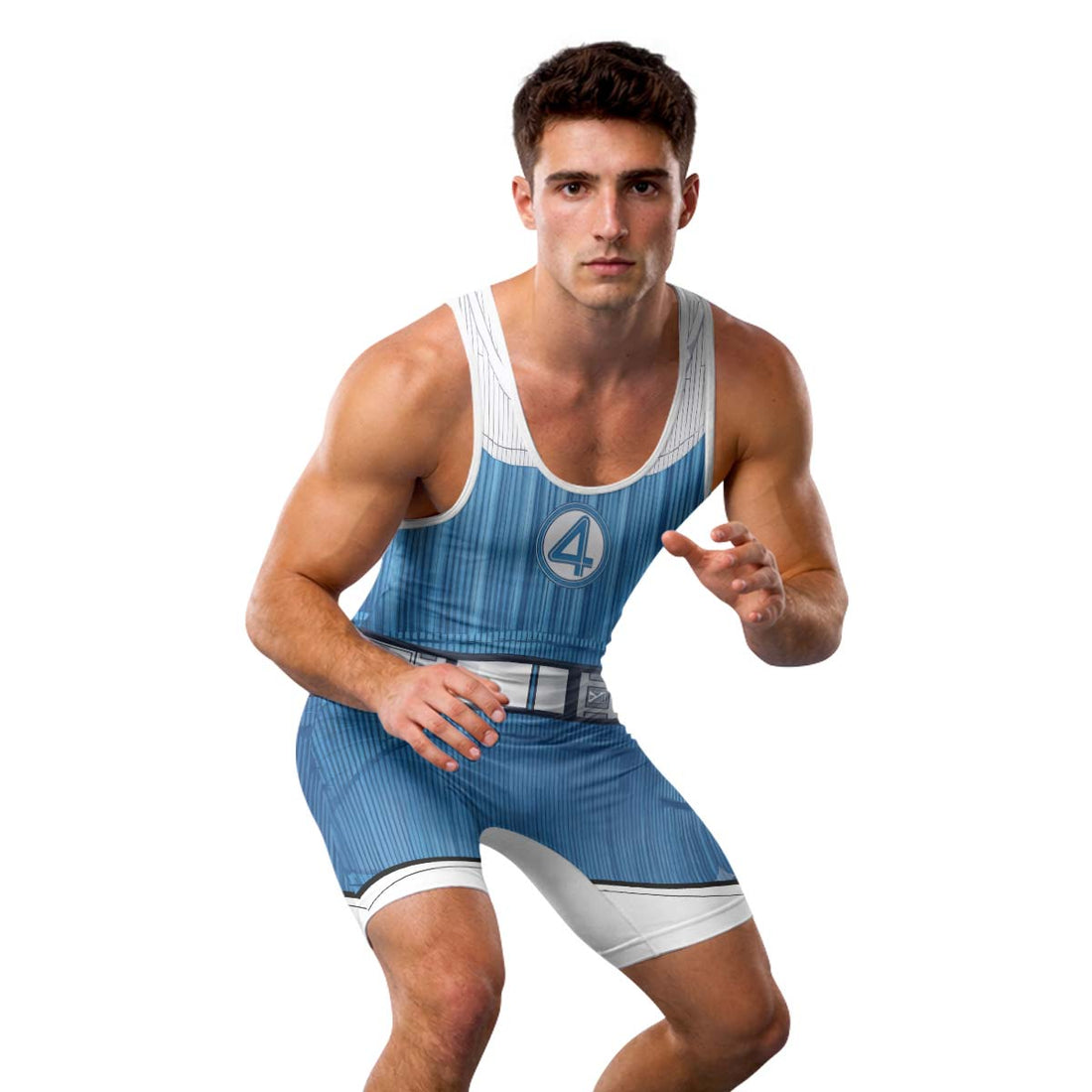  Fantastic 4 Invisible Women Wrestling Singlet