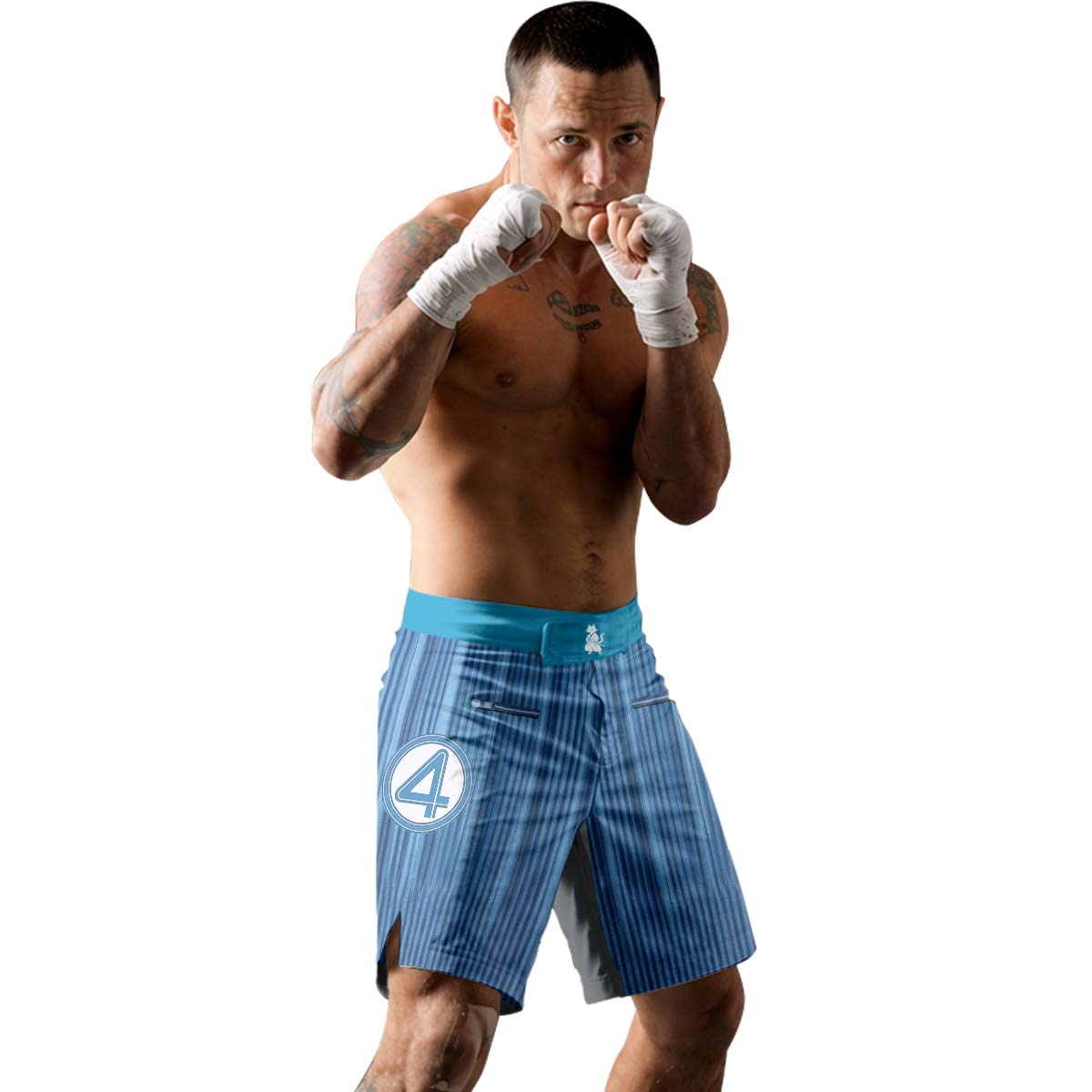  Fantastic 4 Mr Fantastic Fight Shorts