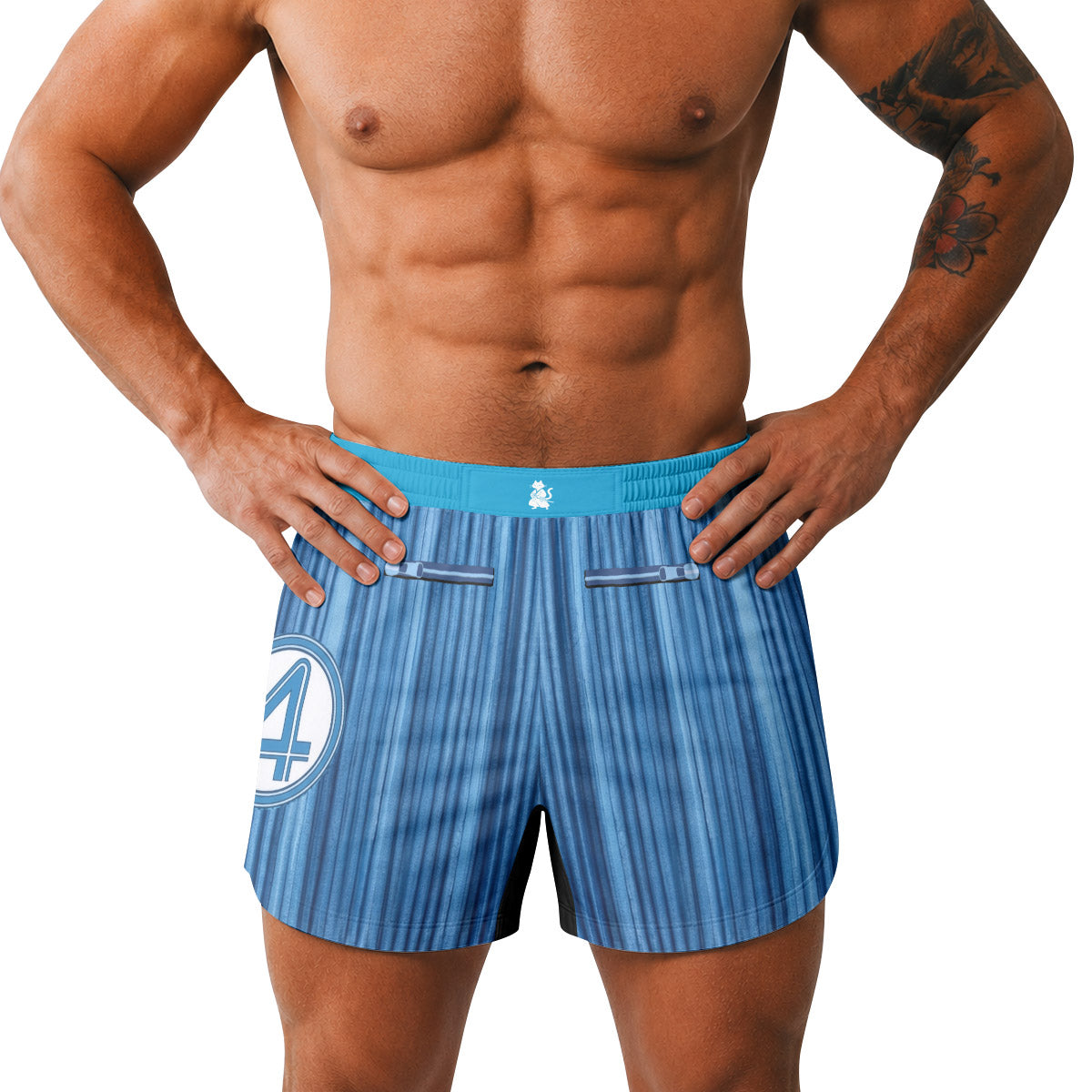  Fantastic 4 Mr Fantastic Grappling Shorts