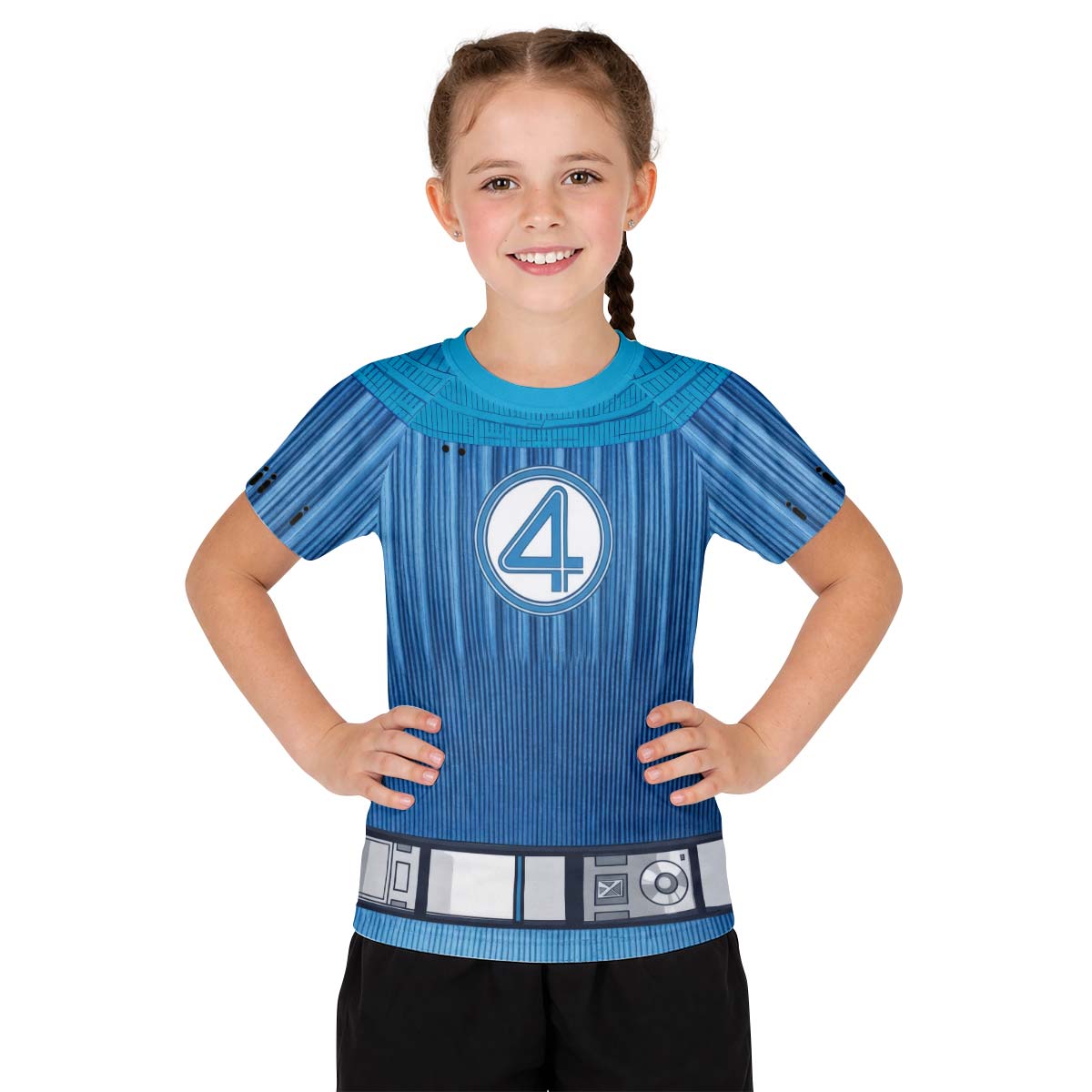  Fantastic 4 Mr Fantastic Kid Rash Guard