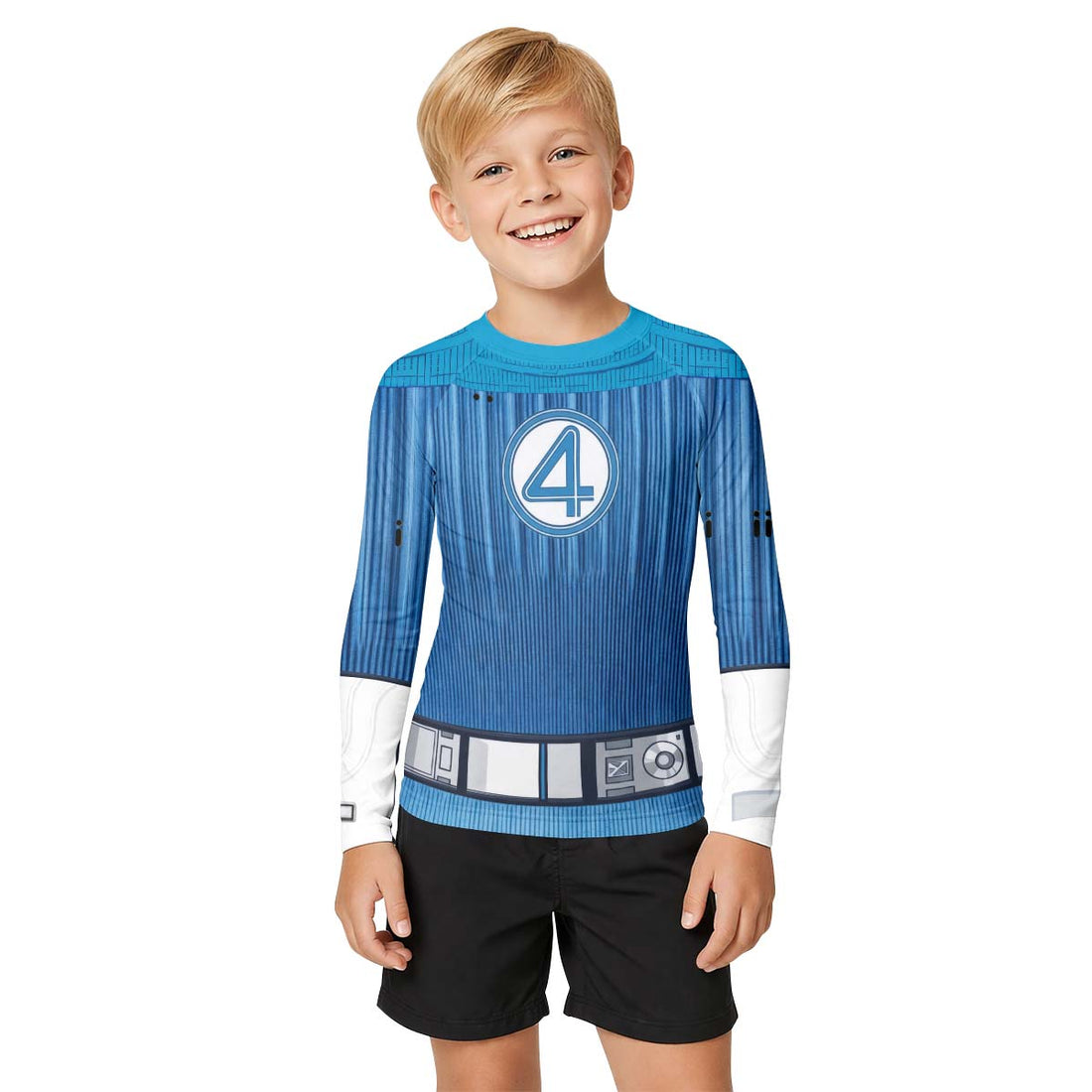  Fantastic 4 Mr Fantastic Kid Rash Guard