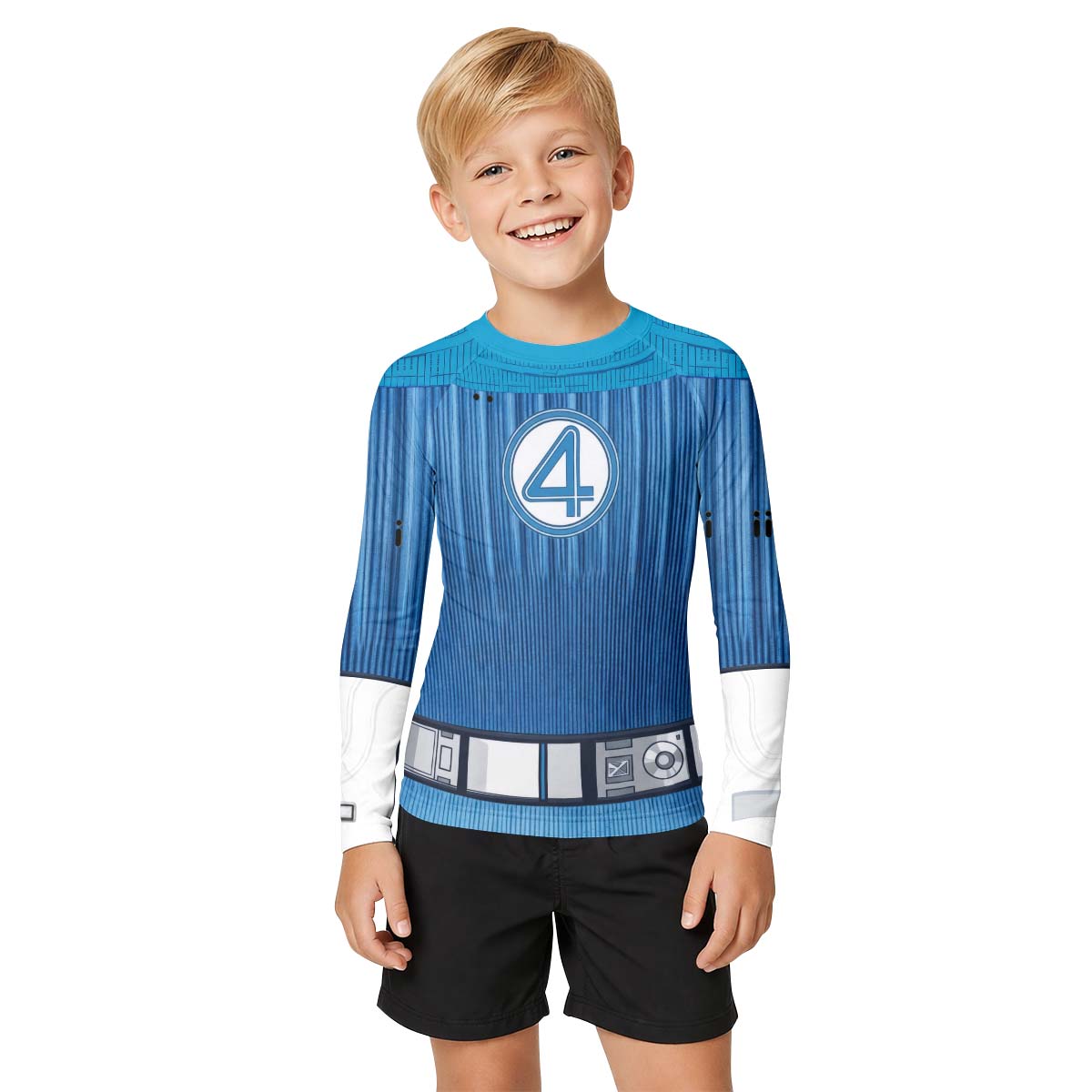  Fantastic 4 Mr Fantastic Kid Rash Guard