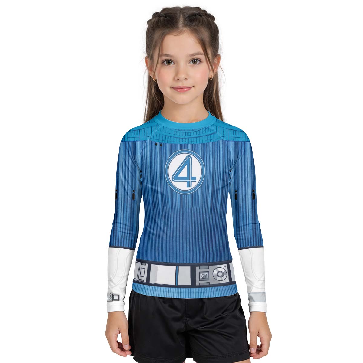  Fantastic 4 Mr Fantastic Kid Rash Guard