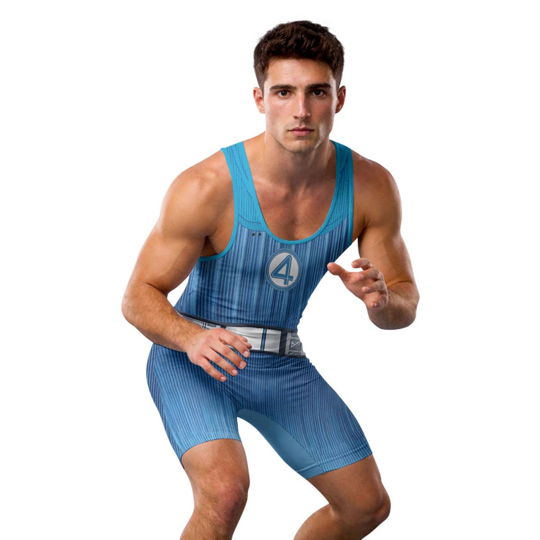  Fantastic 4 Mr Fantastic Wrestling Singlet