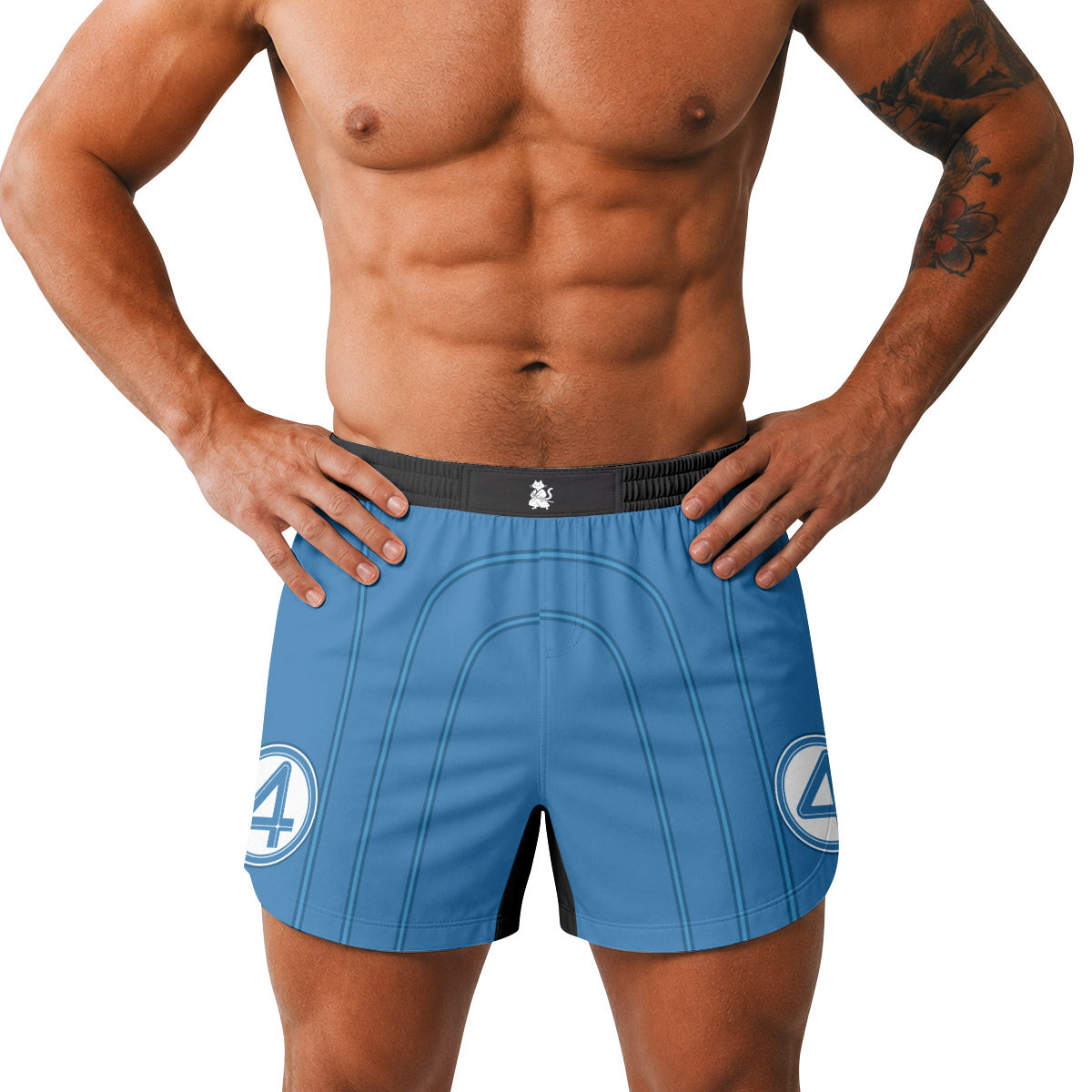  Fantastic 4 Thing Grappling Shorts