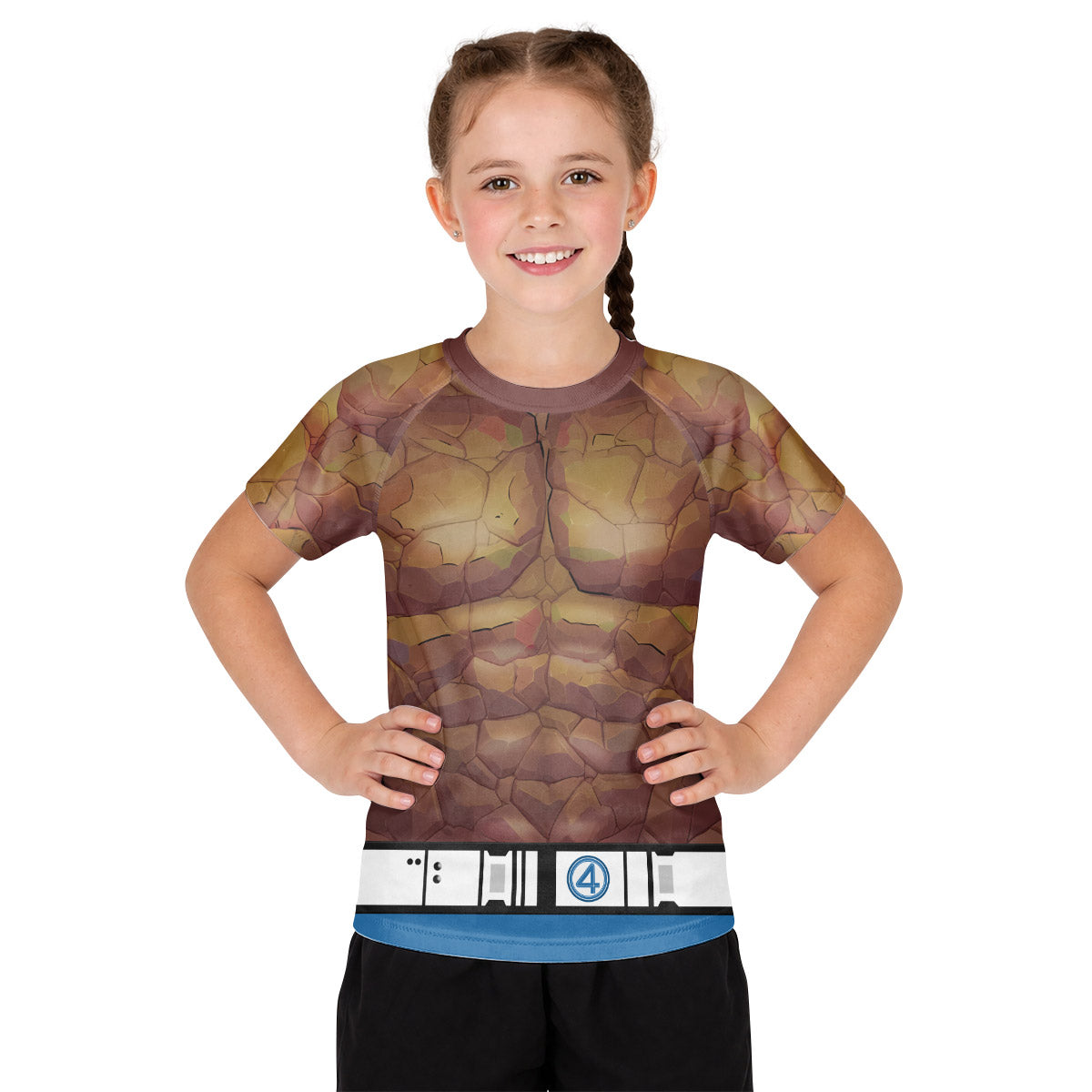  Fantastic 4 Thing Kid Rash Guard