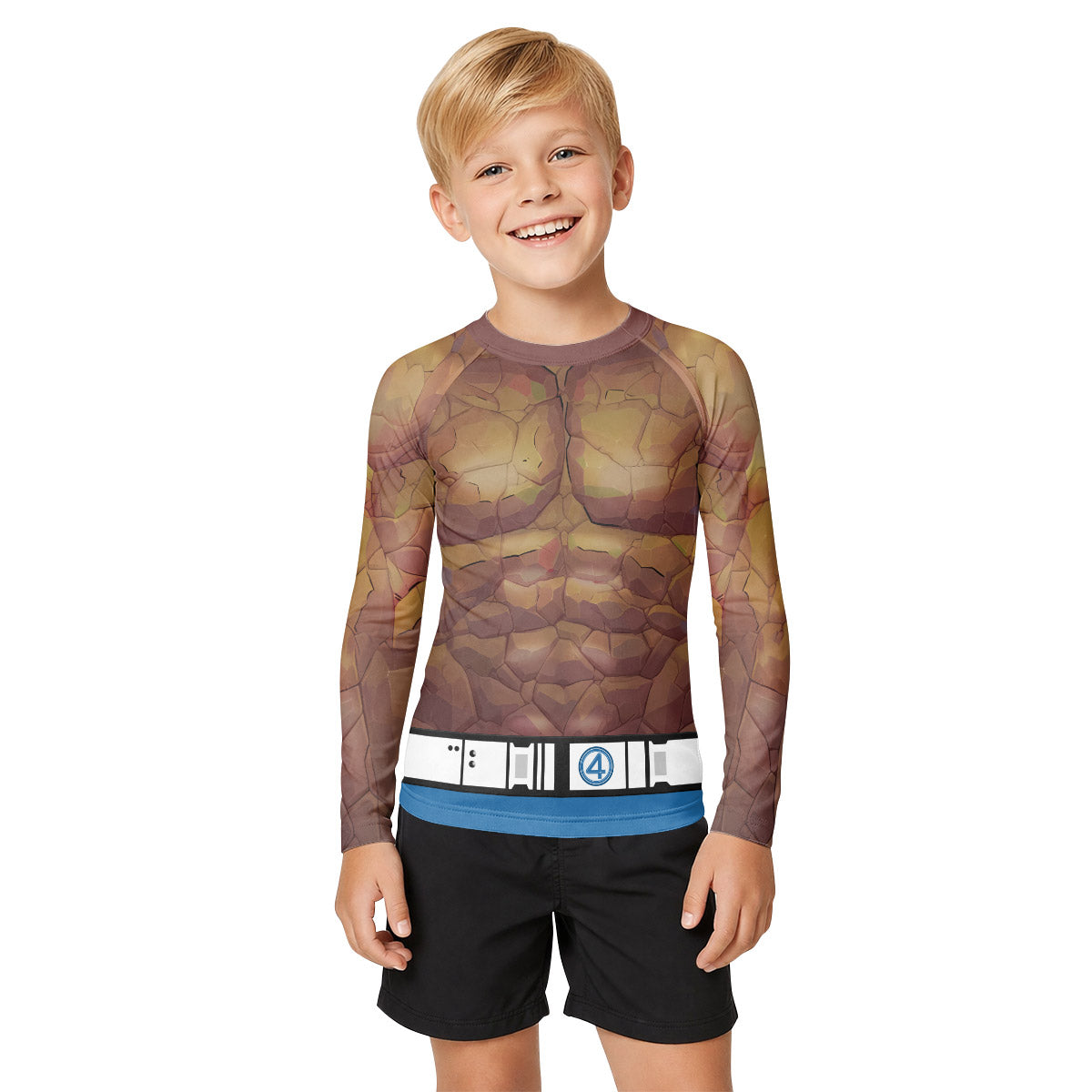 Fantastic 4 Thing Kid Rash Guard