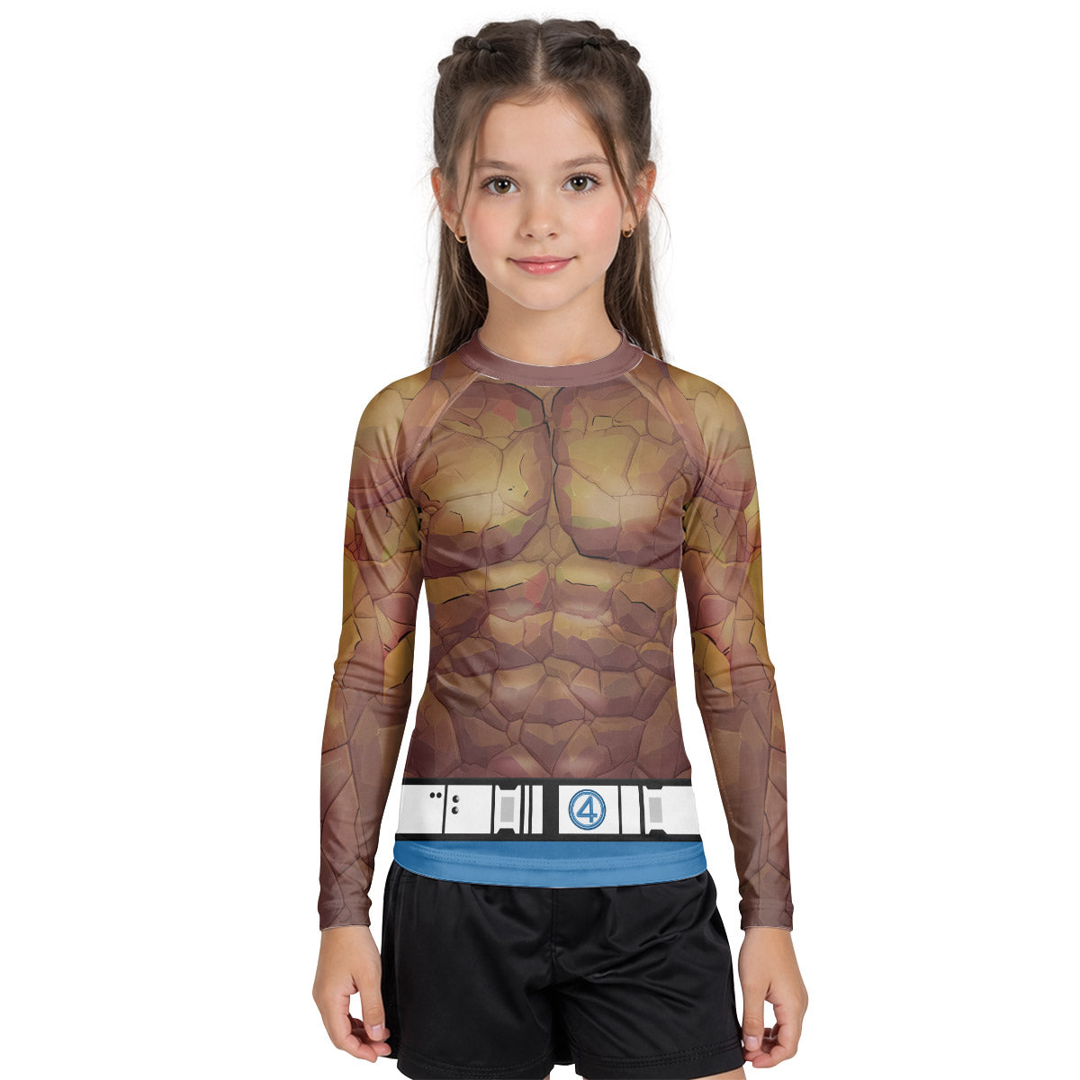  Fantastic 4 Thing Kid Rash Guard